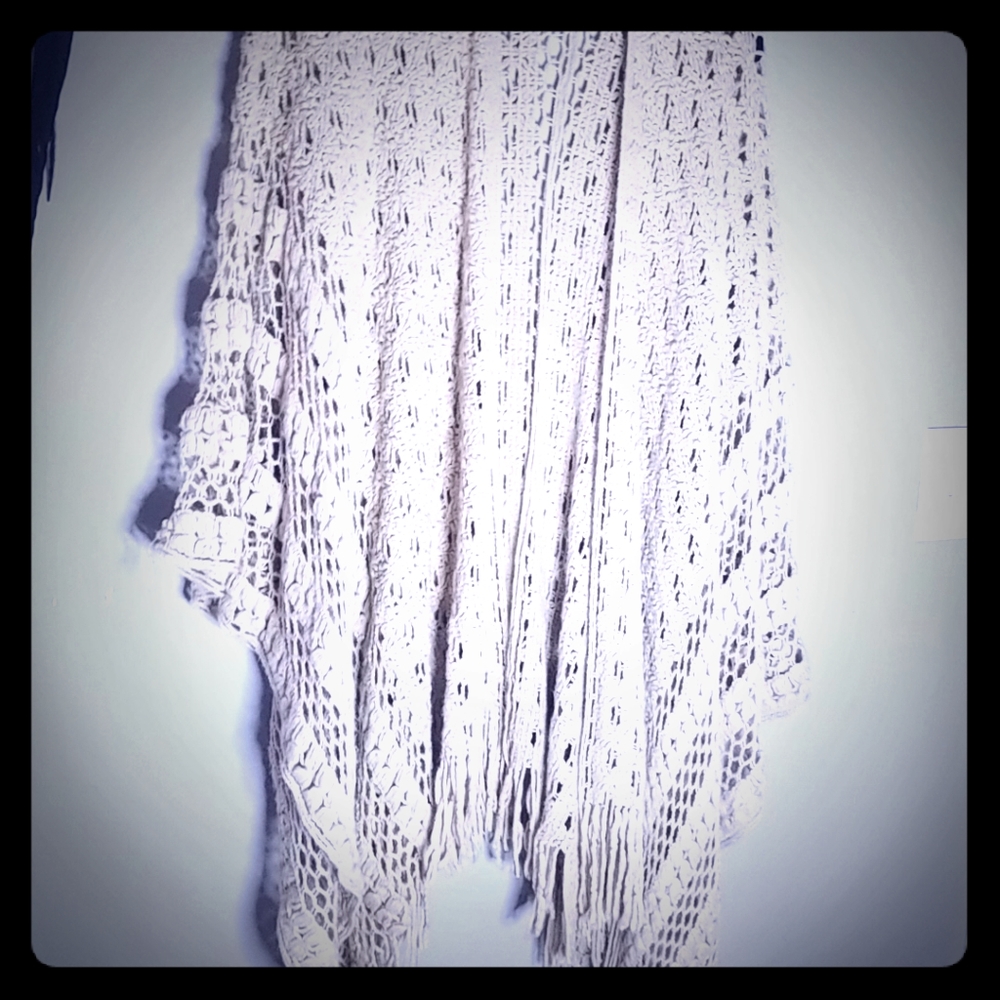 Crochet poncho